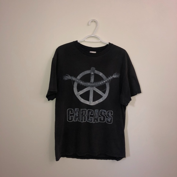 Vintage 80s Carcass Band Heartwork - Picture 1 of 4
